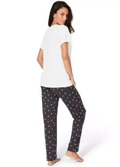 S.Oliver Heart Print Pyjama Set -Daily Bra Store s.Oliver Heart Print Pyjama Set46493405FRSP W01
